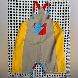 Colorful Kids Overalls with Pocket